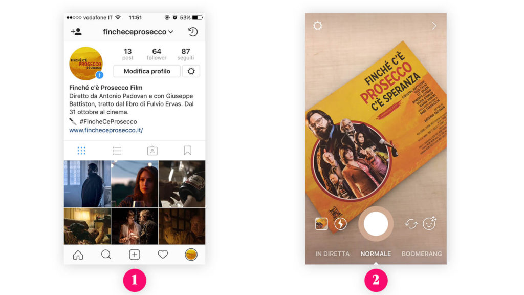 instagram stories creazione