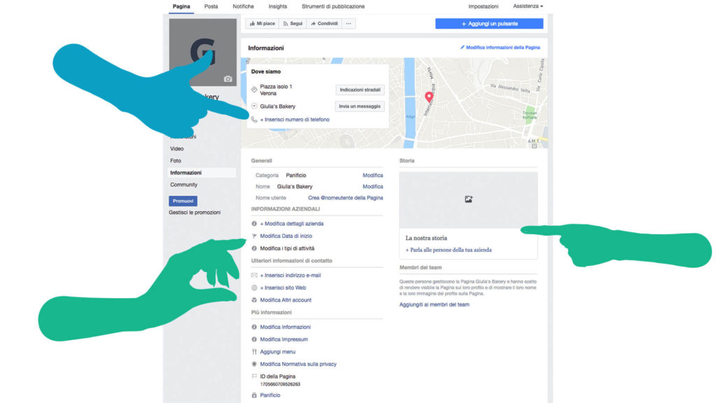 Facebook aziendale
