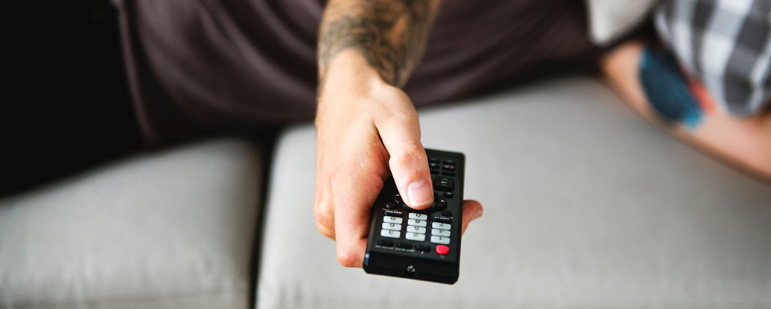 telecomando pubblico TV