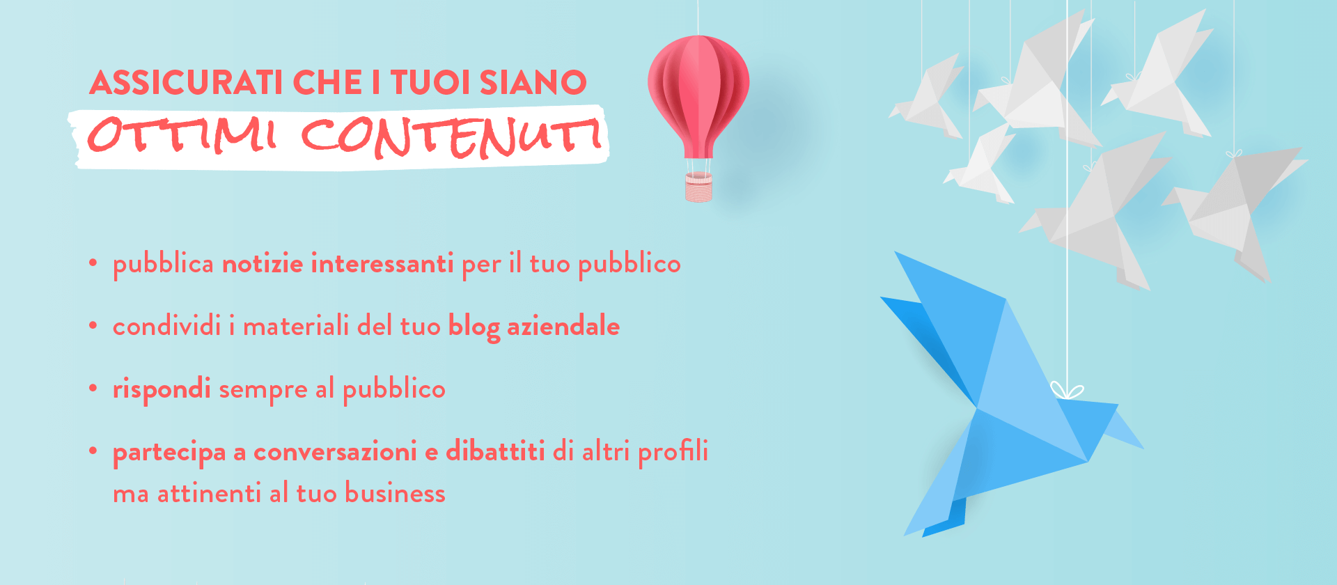 twitter usare al meglio ottimi contenuti